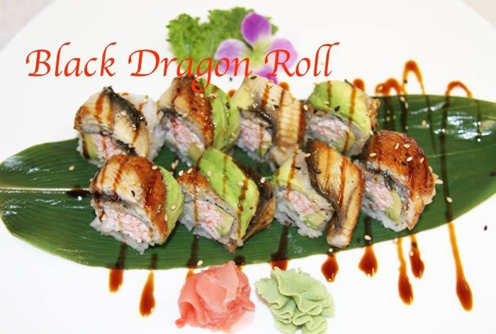 black dragon roll
