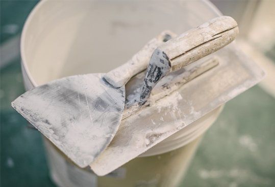Drywall service —Trowel tools and spatula in Whitewater, WI