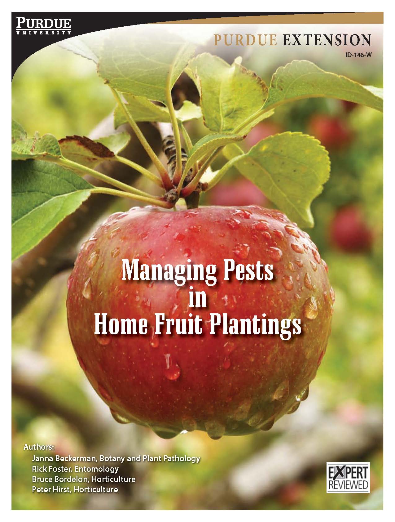 Managing Pests in Home Fruit Plantings