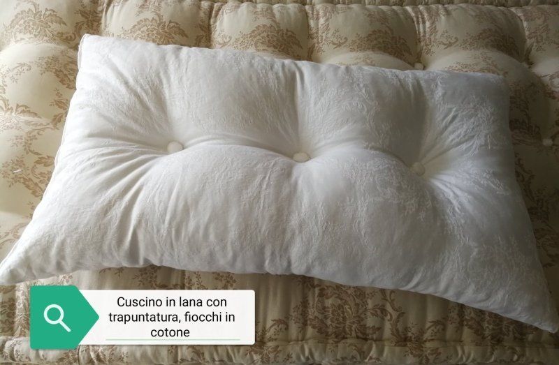 cuscino di lana
