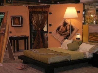 letto matrimoniale di legno