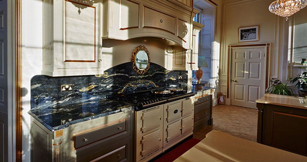 Handpainted kitchen design