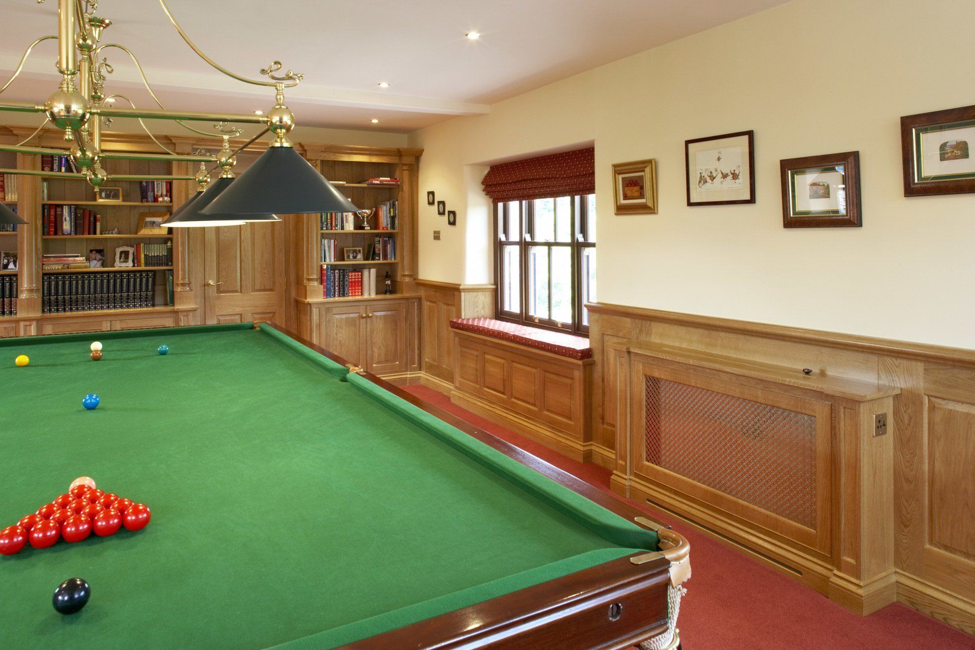 Snooker room