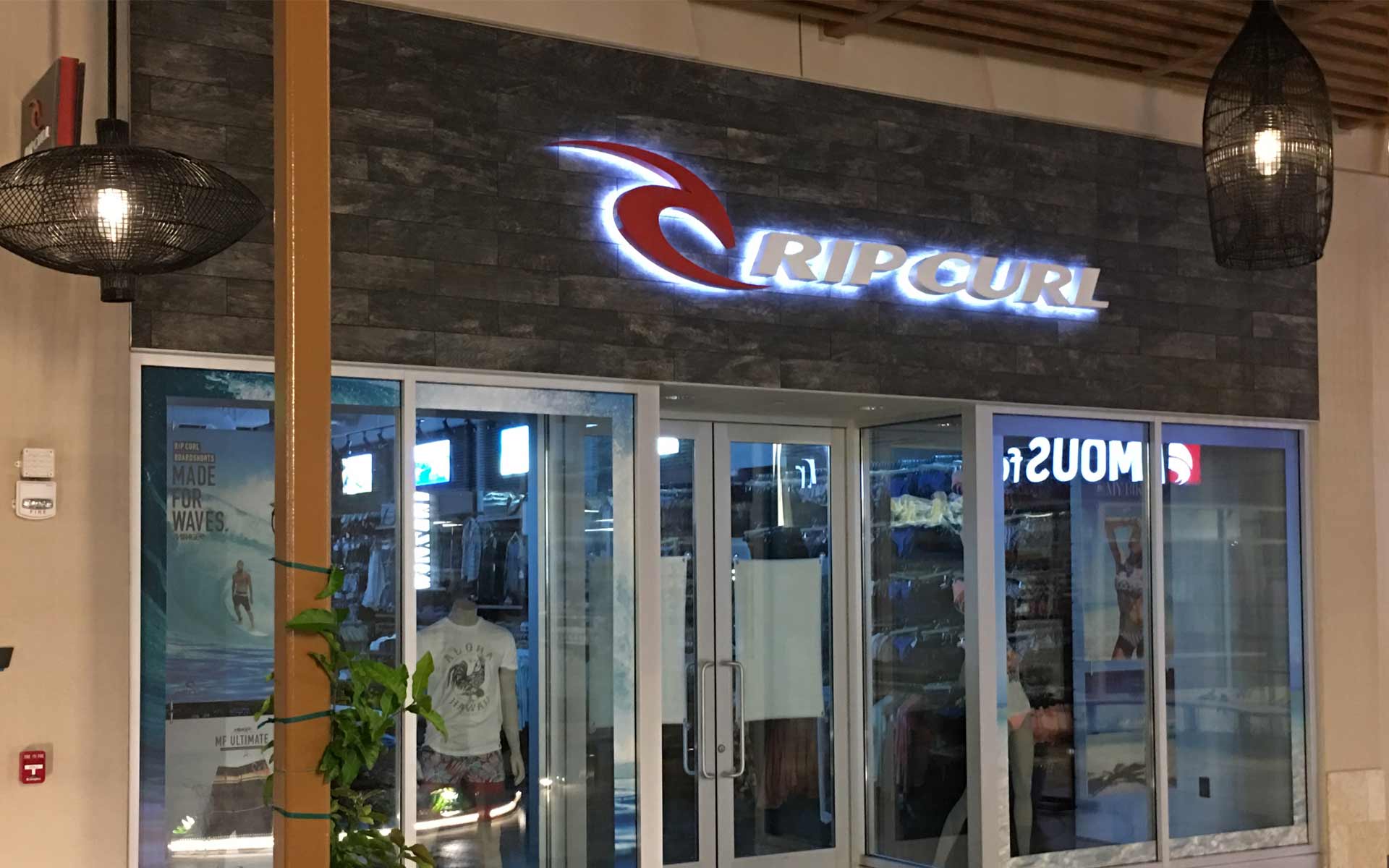 permanent signage installations