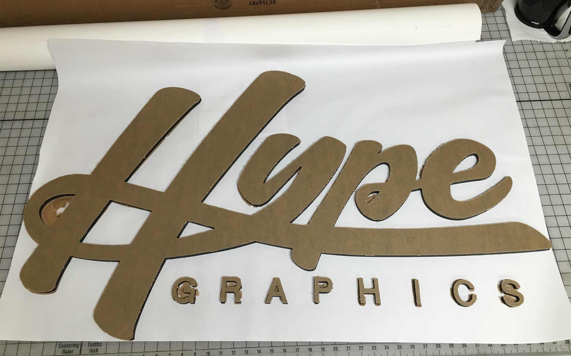 vinyl signage