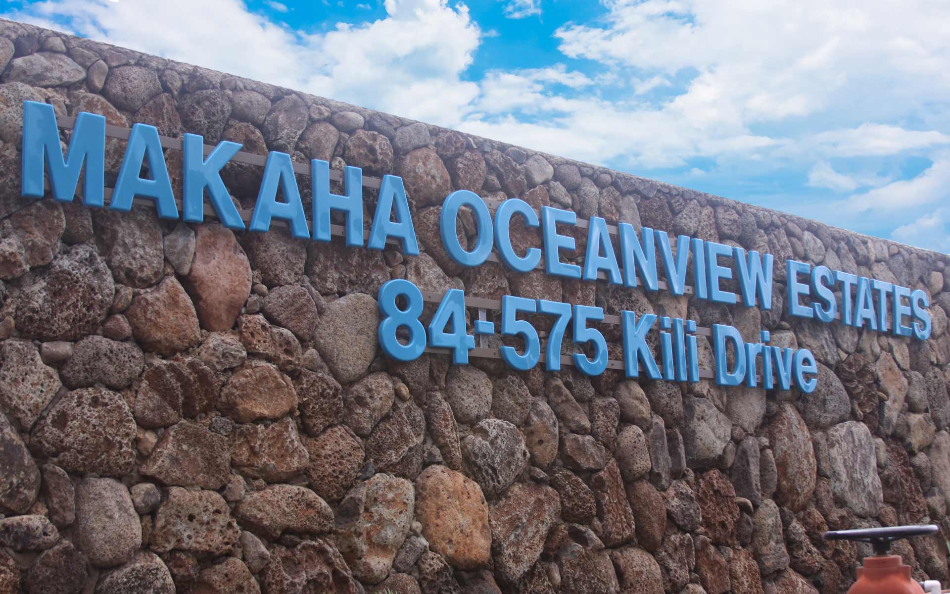 outdoor signage