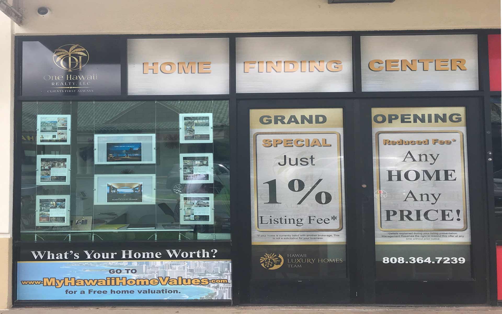 temporary window graphics
