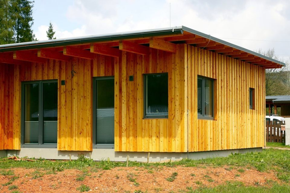 casetta in legno