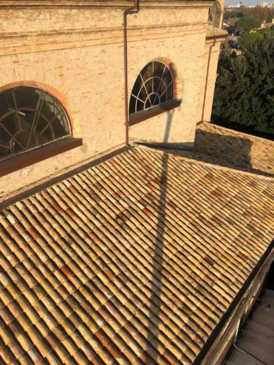 antica copertura restaurata