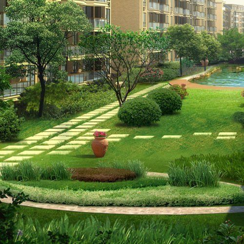 Grounds Maintenance service  with impeccable garden