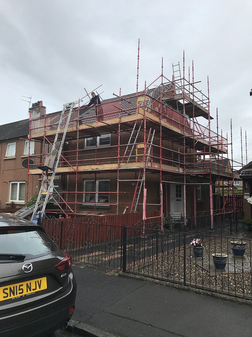 Falkirk Council Render Work