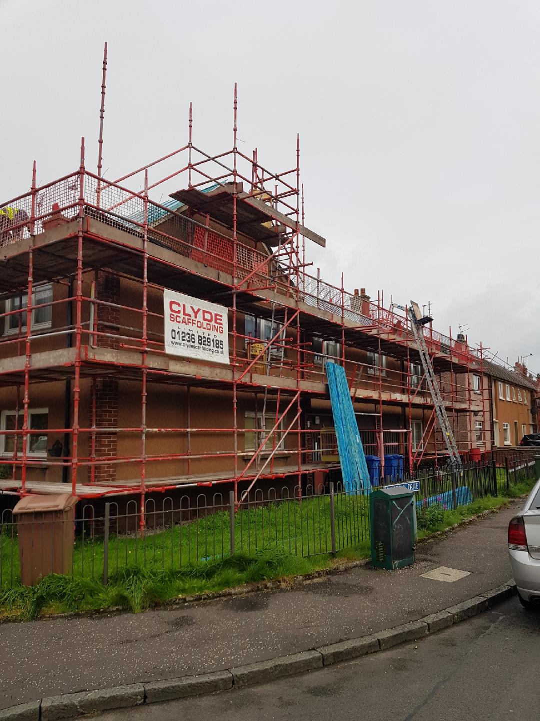 Falkirk Council Roof work