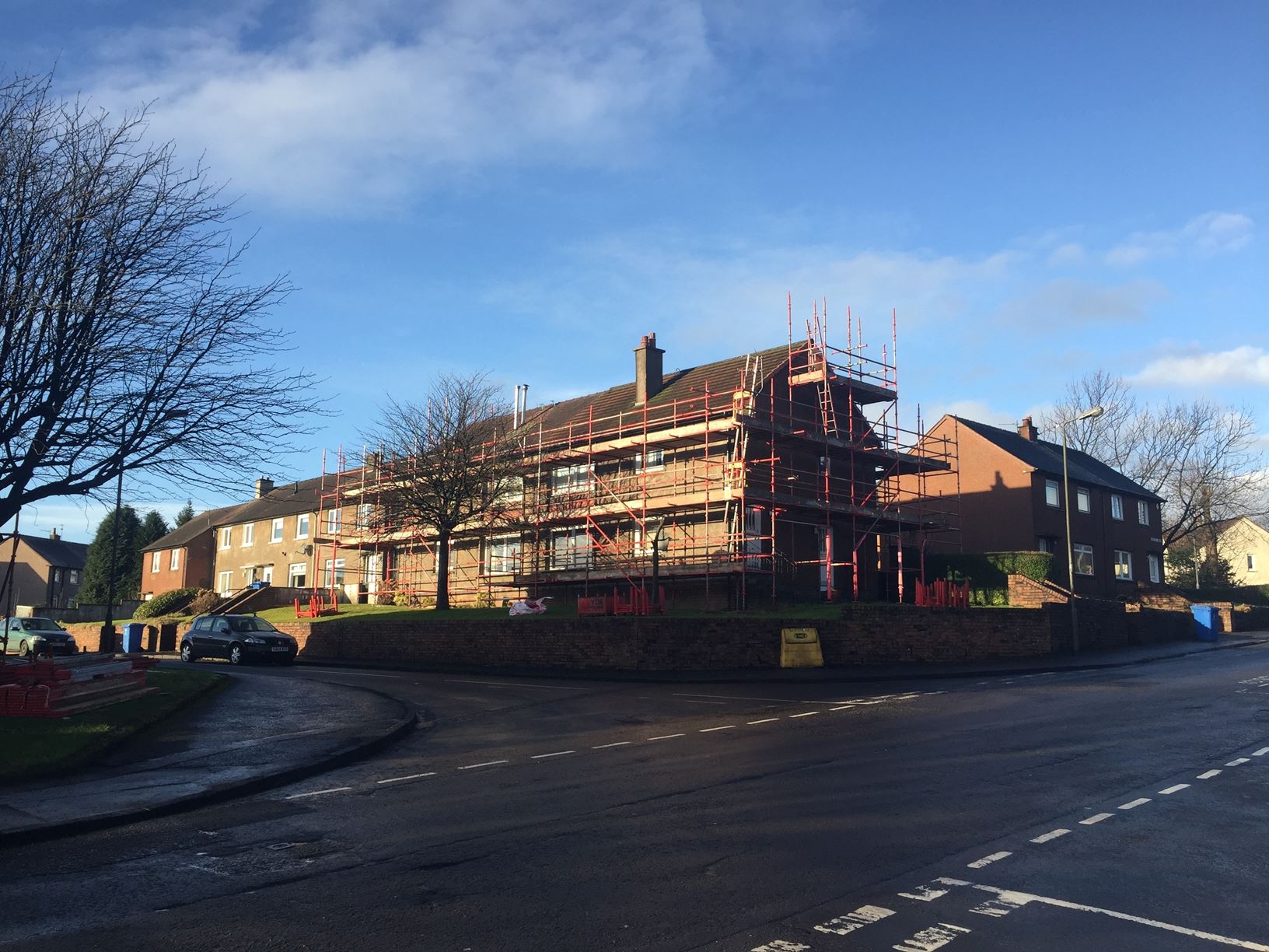 Access scaffolding works