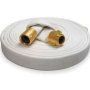 Commercial Fire Alarm — White Fire Extinguisher Hose Front View in Santa Cruz, CA