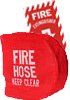 Fire Protection — Red Fire Extinguisher Hose in Santa Cruz, CA
