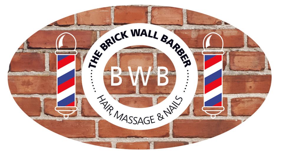 The Brick Wall Barber logo