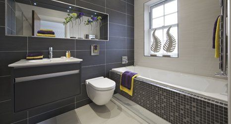 Bathroom tiling