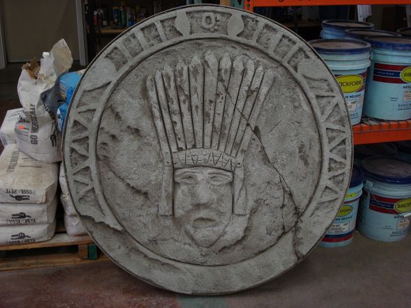 A coin with a native american face on it