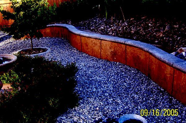 A photo of a garden taken on september 16 2005