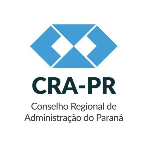 Um logotipo azul e preto para cra-pr