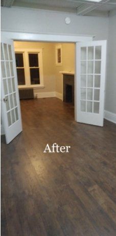 hard wood flooring