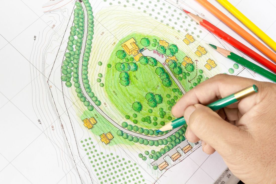 progettazione di area verde