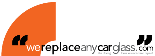 We replace any car glass.com logo
