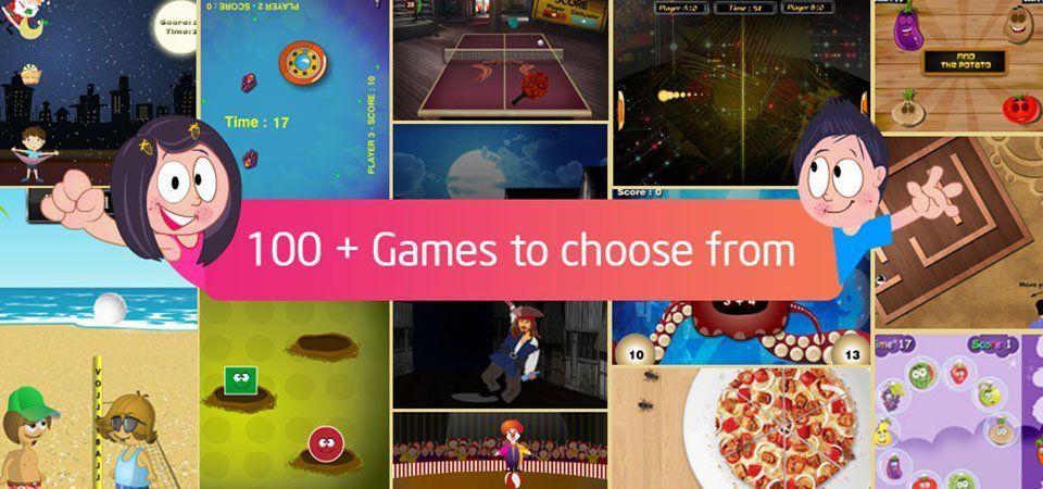 100+ Games to choose from! 100+ Games to choose from!