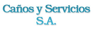 logo de caños y servicios sa