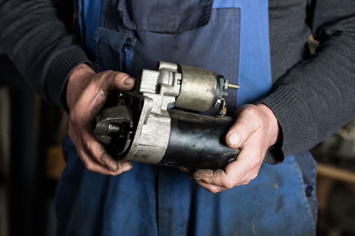 motorino di avviamento di un'auto
