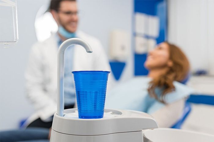 Dentist Water Cup Tap Filler | Cincinnati Dental Care