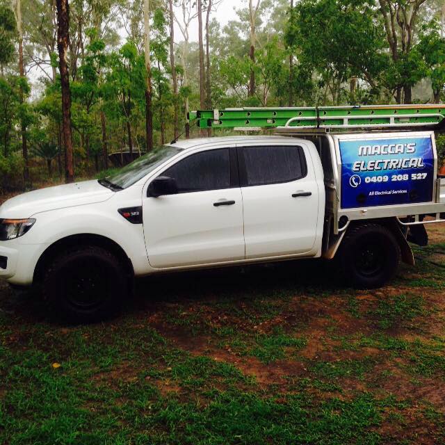 Work Vehicle — Macca's Electrical in Berrimah, NT