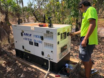 Installation of Electrical Post — Macca's Electrical in Berrimah, NT Installation of Electrical Post — Macca's Electrical in Berrimah, NT