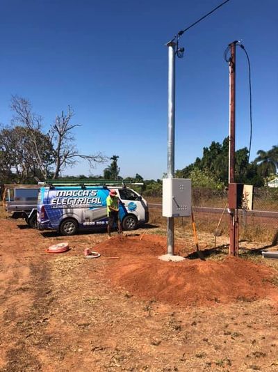 Outdoor Lines — Macca's Electrical in Berrimah, NT Outdoor Lines — Macca's Electrical in Berrimah, NT