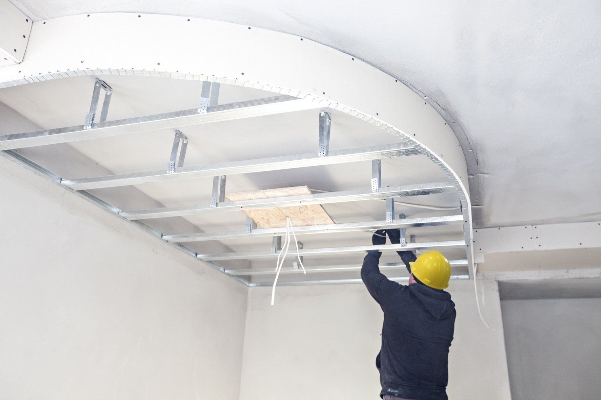 Realizzazione di controsoffitto