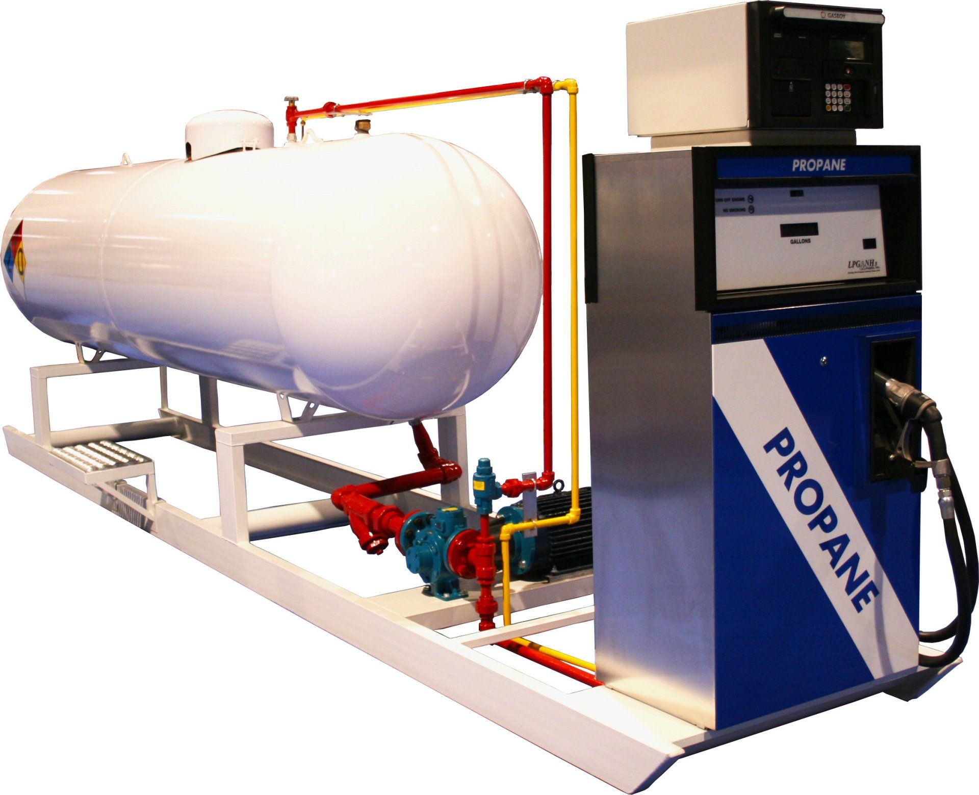 Propane Tank and Pump
