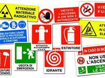 cartelli di sicurezza