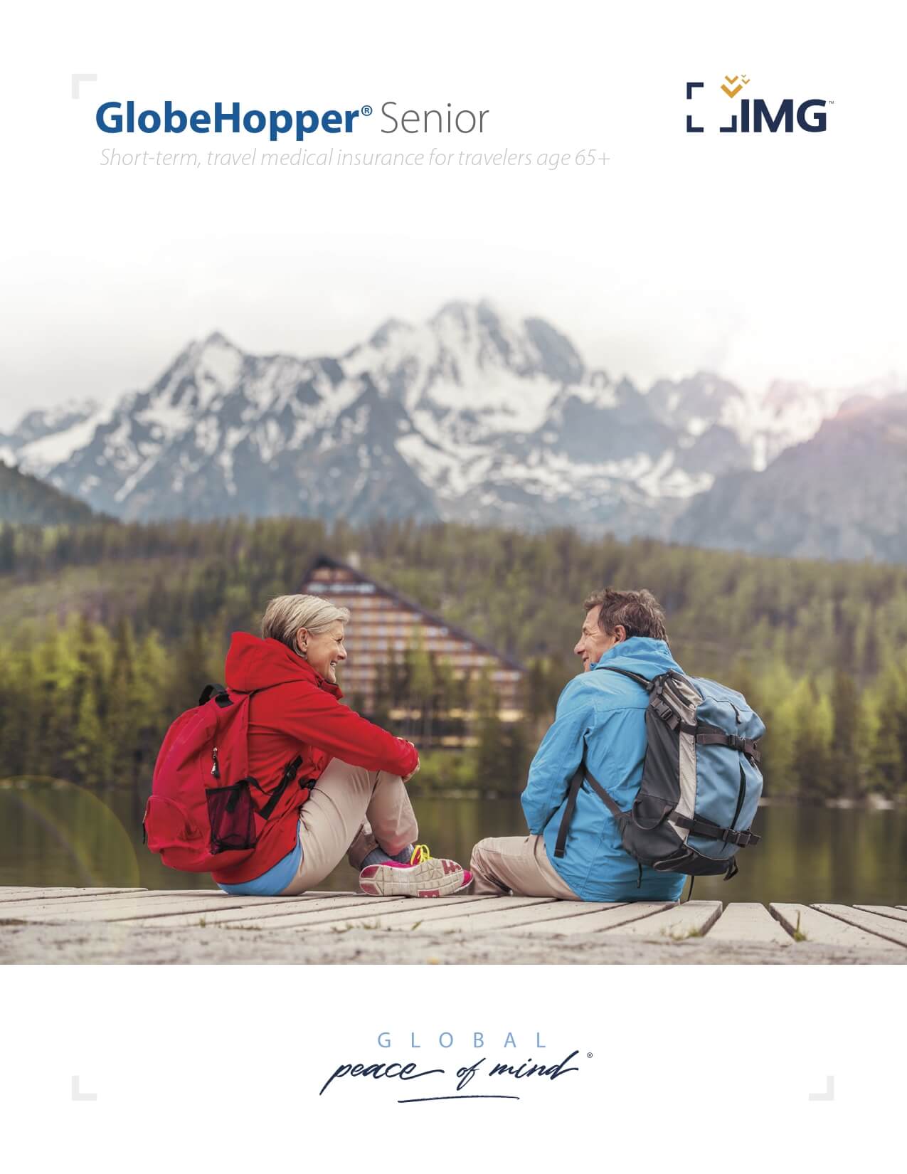 Short-term, travel medical insurance for travellers age 65+