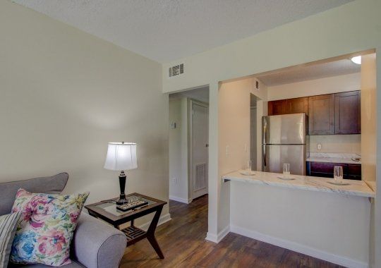 Living Room | Melrose Apartments
