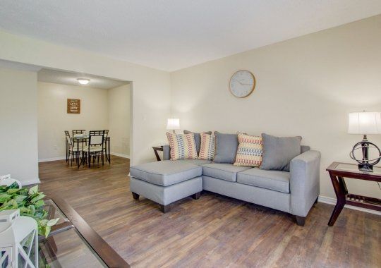 Living Room | Melrose Apartments
