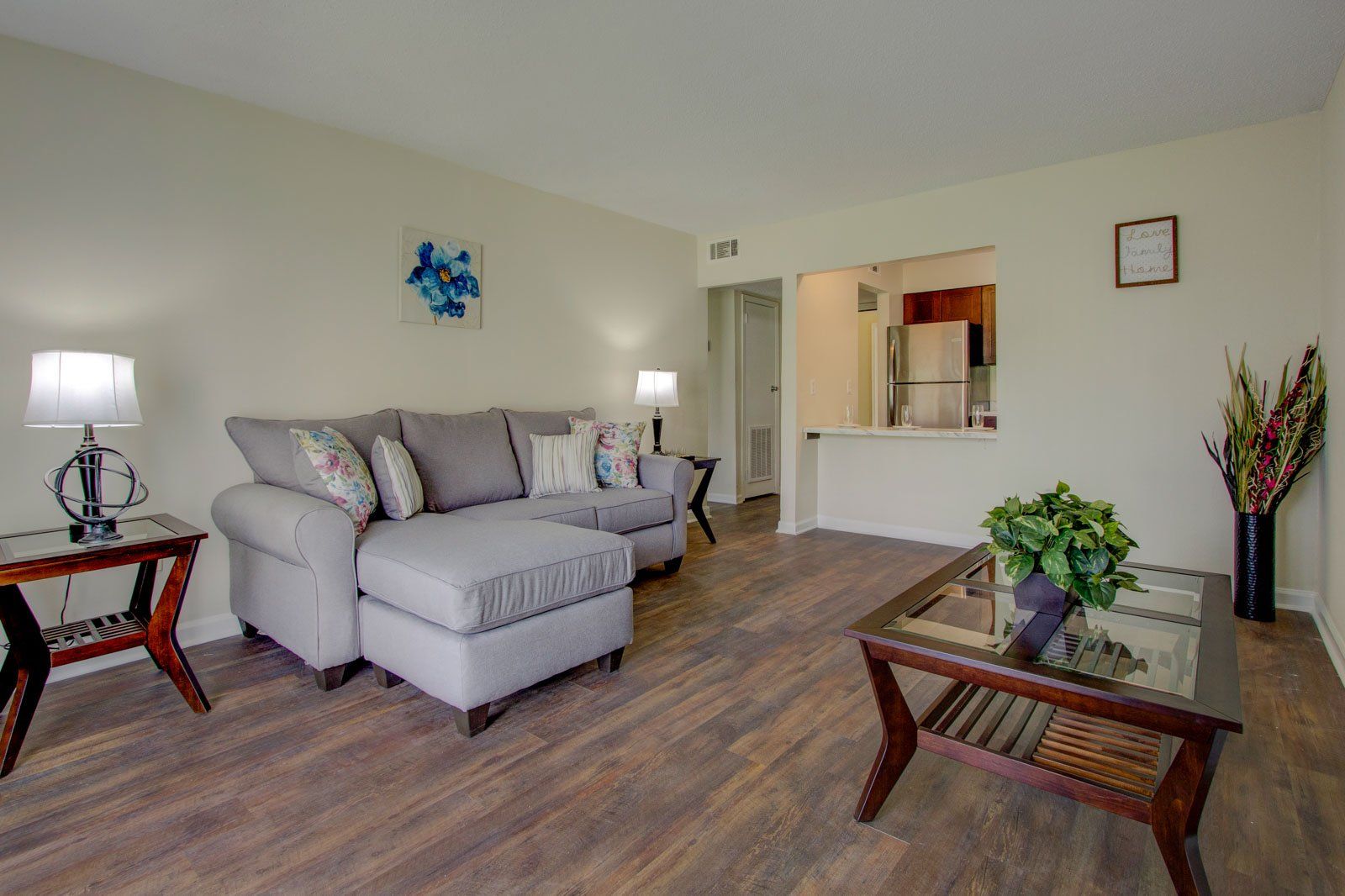 Living Room | Melrose Apartments