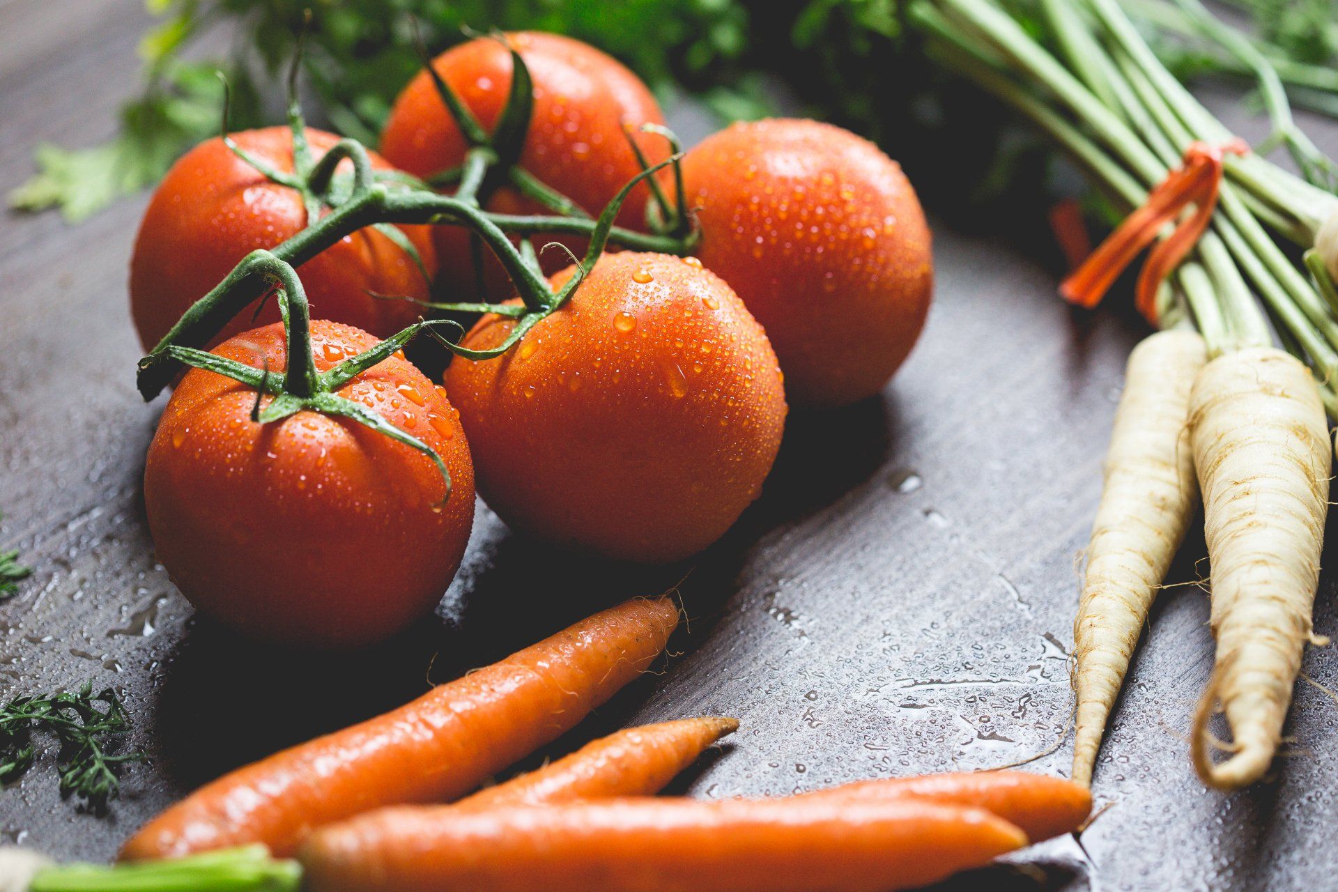 Foto de frutas y verduras