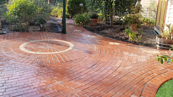 paved walkway