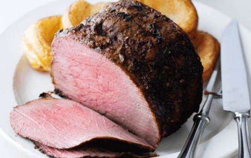 Burton Beef Roast Beef with Horse Radish and Herb Butter