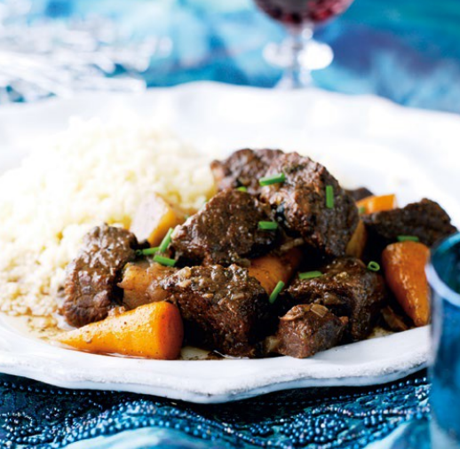 Burton Beef Spiced Braising Steak with Celeriac and Picklet Walnuts