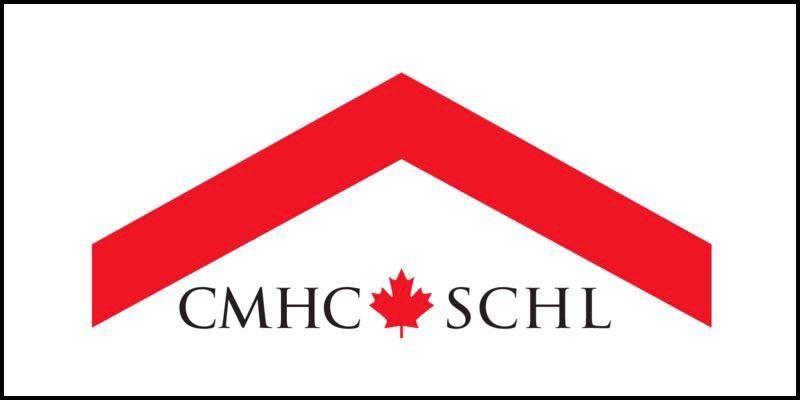 CMHC logo with red roof icon and maple leaf above the letters CMHC and SCHL