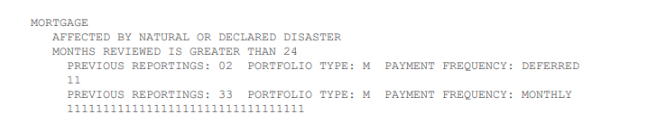 Blurry white text on a pale background, resembling a document or form header.