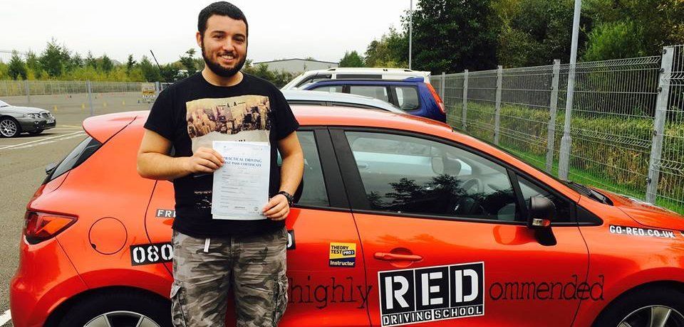 Practical driving pass certificate