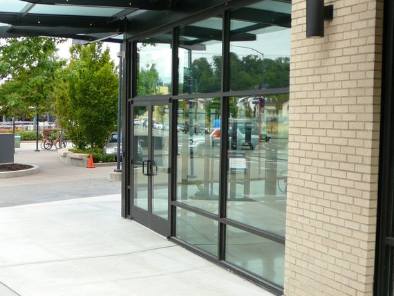 Glass Deck Railing — Newly Installed Glass Deck Railing in Kent, WA