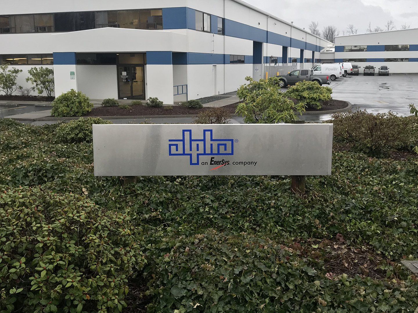 alpha monument sign